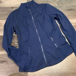 Tangerine athletic jacket